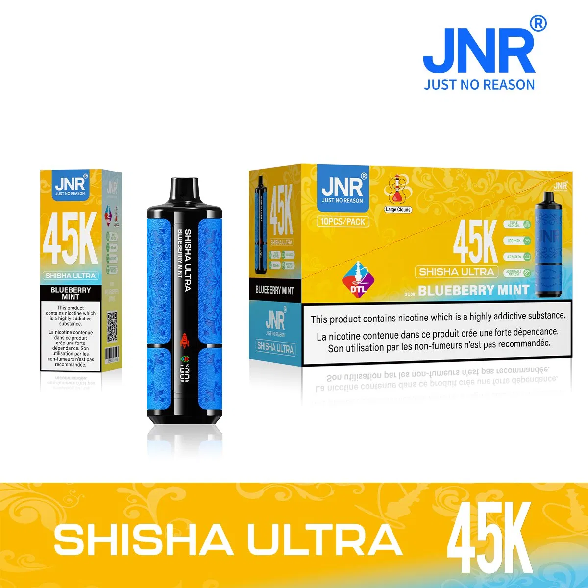 JNR SHISHA ULTRA 45000 PUFF suppliers